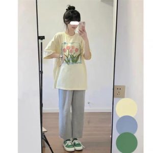 [Mã TOPTREND giảm 10k đơn 99k] Áo thun cotton chất liệu mềm mát, in hình sắc nét phong cách cá tính, năng động AO16
